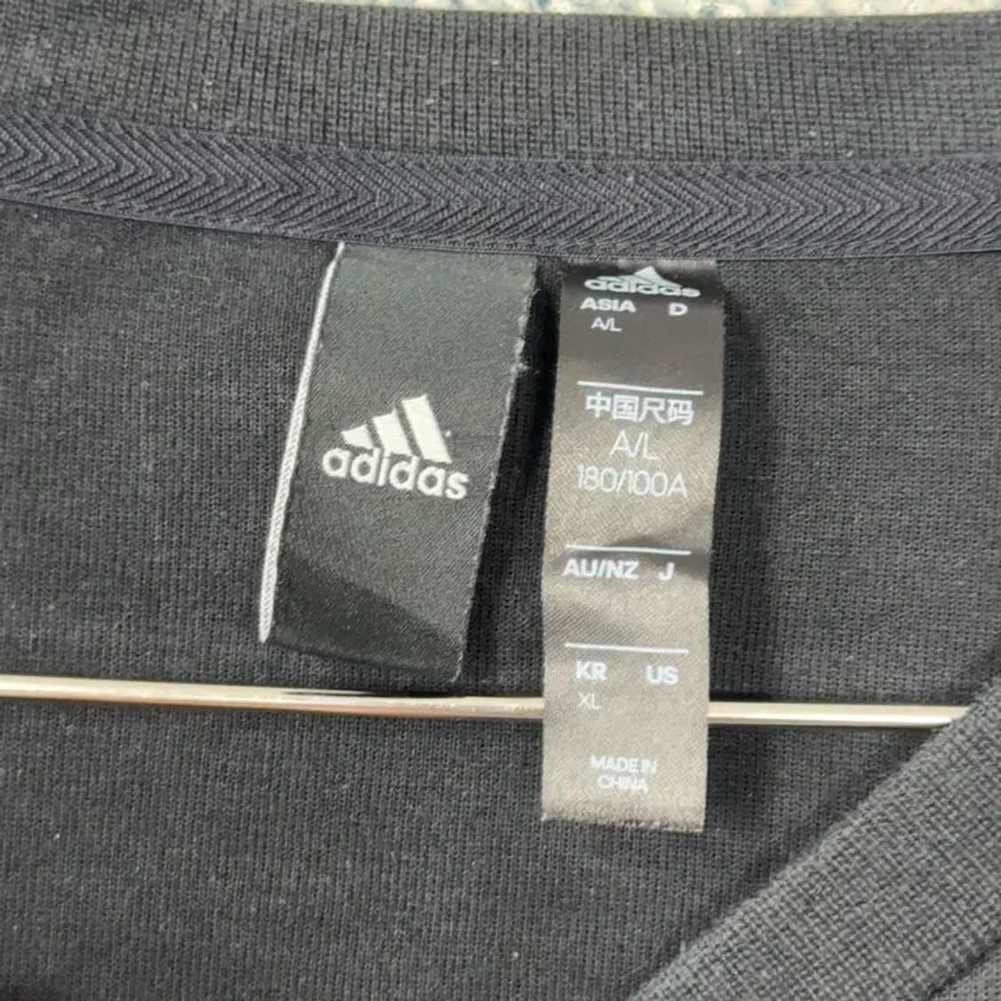 아디다스 오리지날 빅로고 프린팅 맨투맨 XL 상품이미지3