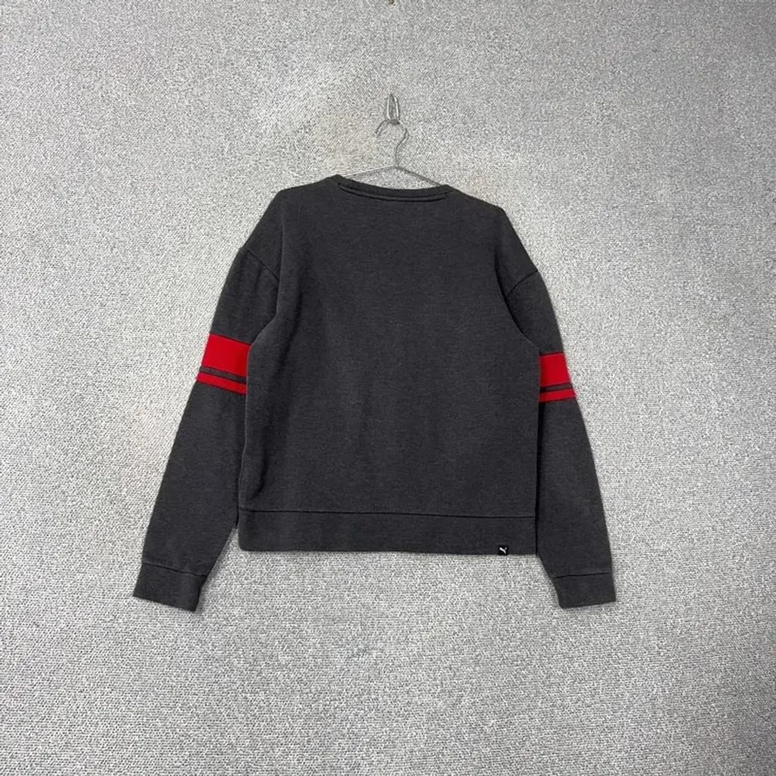 푸마 그레이 빈티지 로고 맨투맨 M 상품이미지2