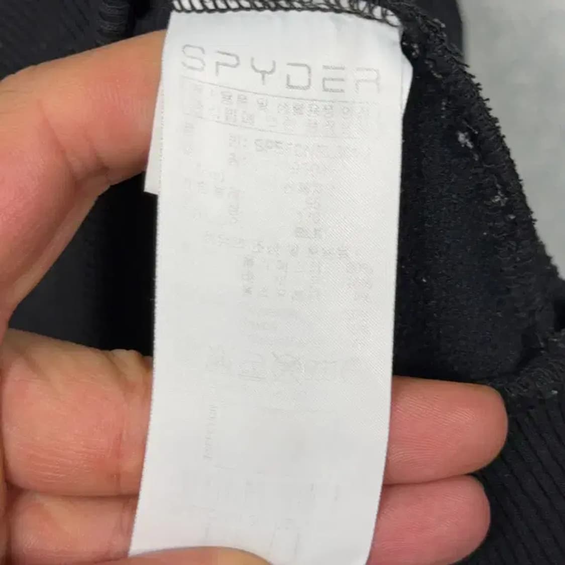 스파이더 센터로고 맨투맨 M 상품이미지4