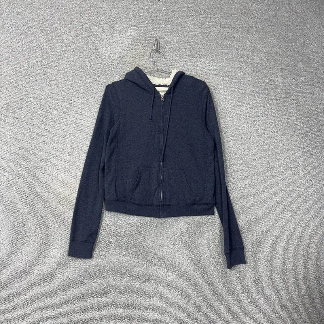 아베크롬비 네이비 양털 후드집업 S 상품이미지1