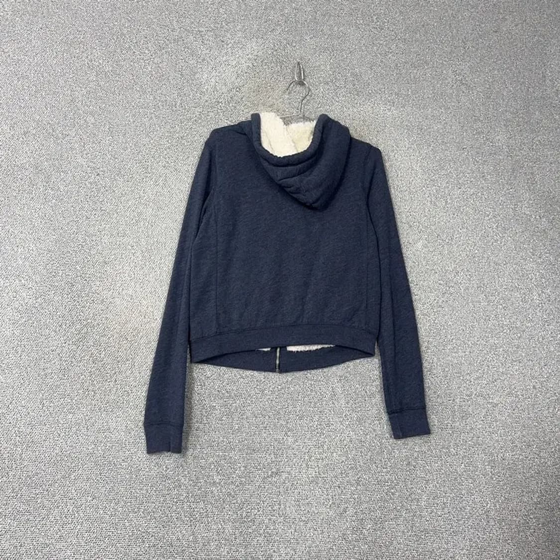 아베크롬비 네이비 양털 후드집업 S 상품이미지2