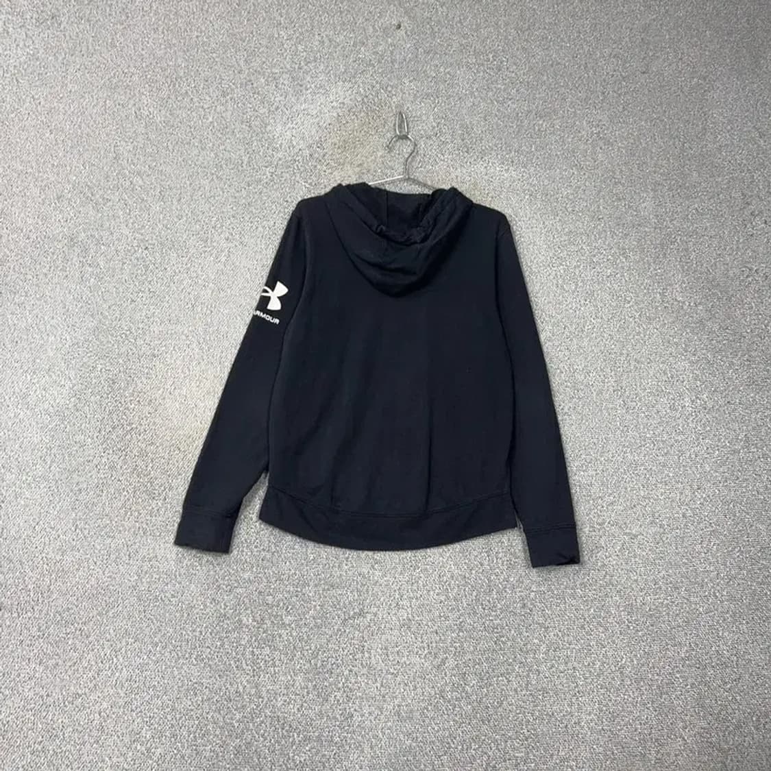 언더아머 사이드 빅로고 후드집업 M 상품이미지2