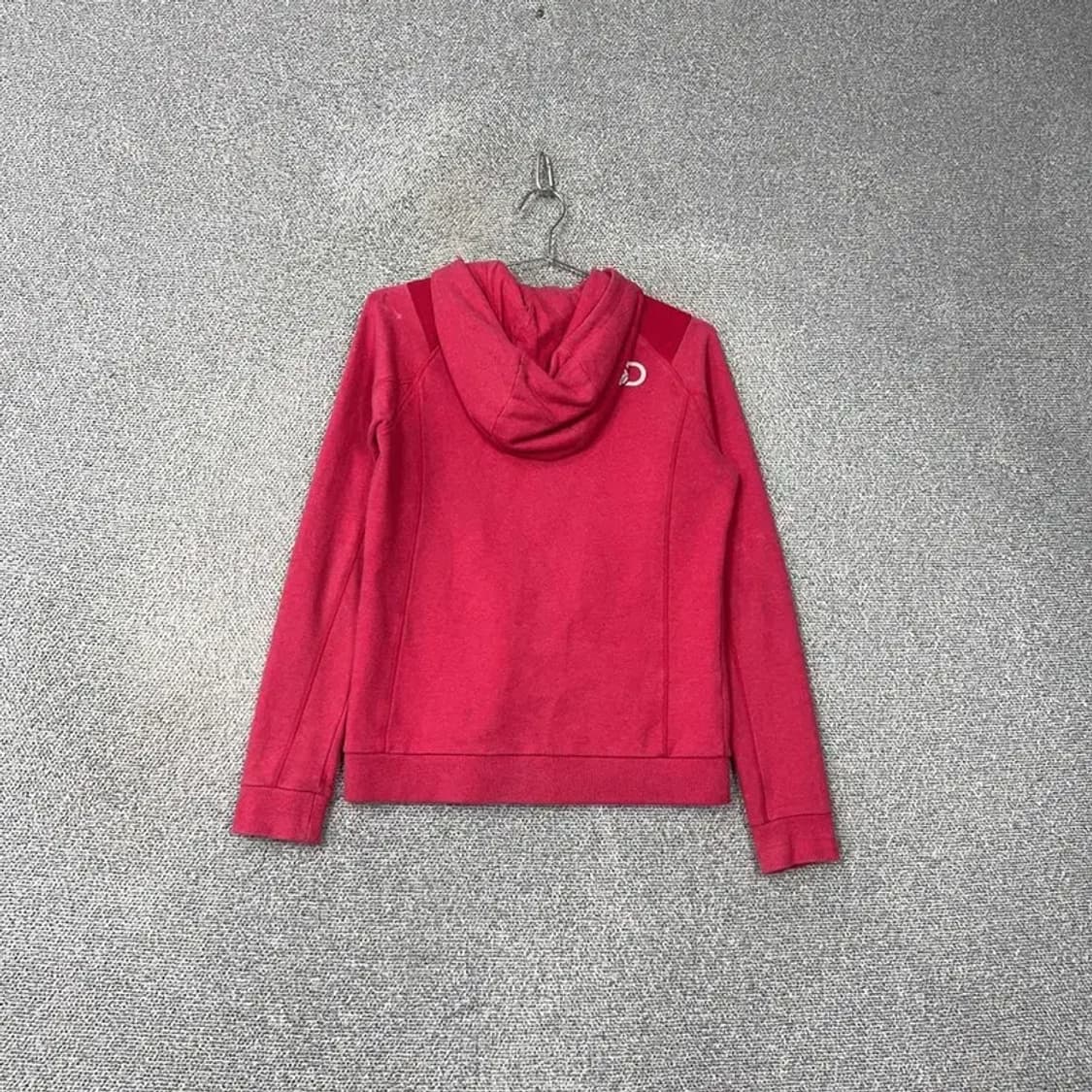 디스커버리 핑크 로고 여성 후드집업 90 상품이미지2