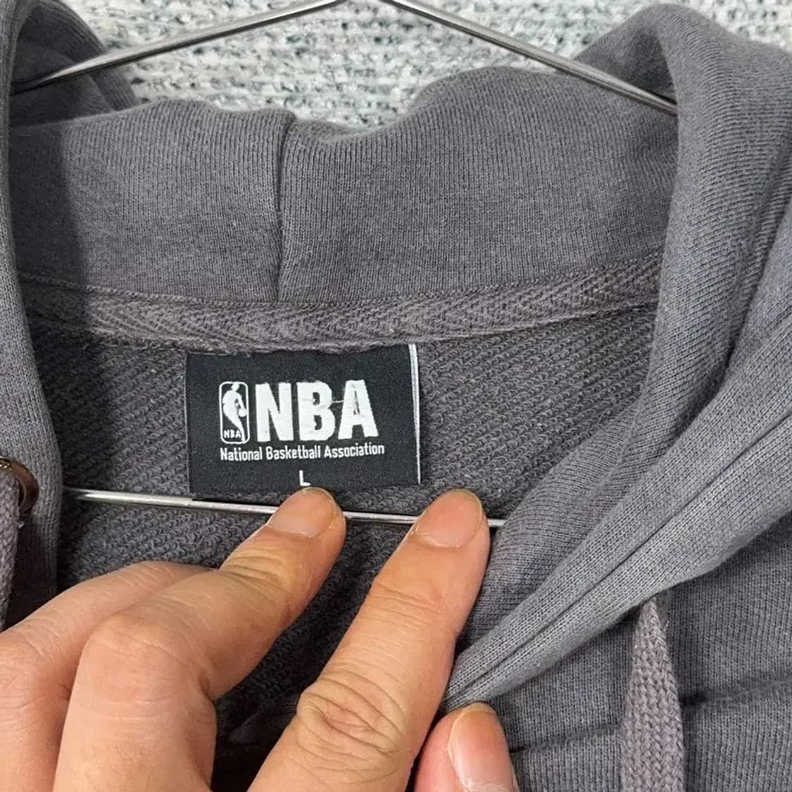 NBA 시카고불스 빅로고 레이어드 오버핏 후드티 100 상품이미지4