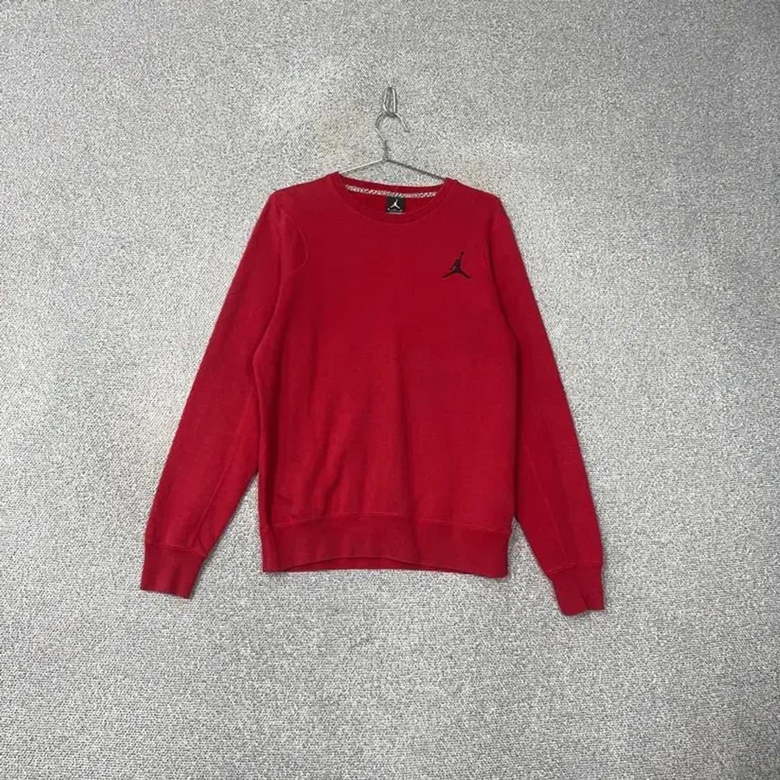 조던 점프맨 레드 맨투맨 M 상품이미지1