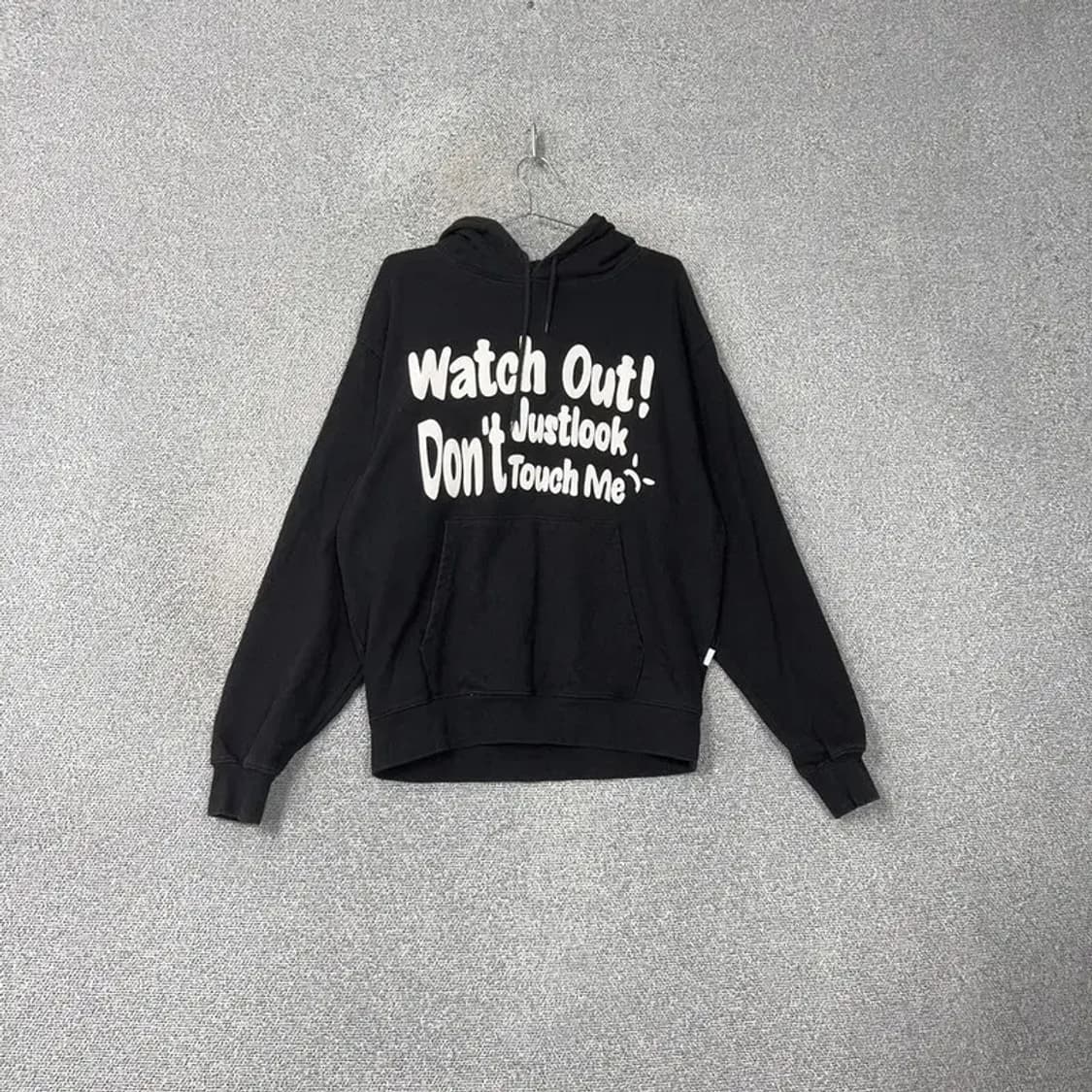 비바스튜디오 빈티지 스펠로고 오버핏 후드티 L 상품이미지1