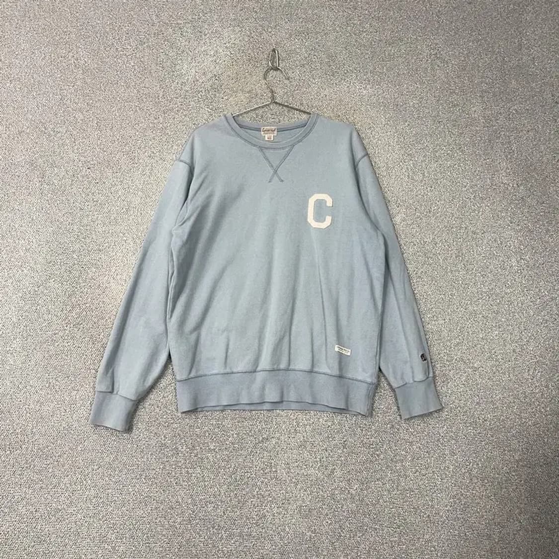 커버낫 소라 피그먼트 오버핏 맨투맨 XL 상품이미지1