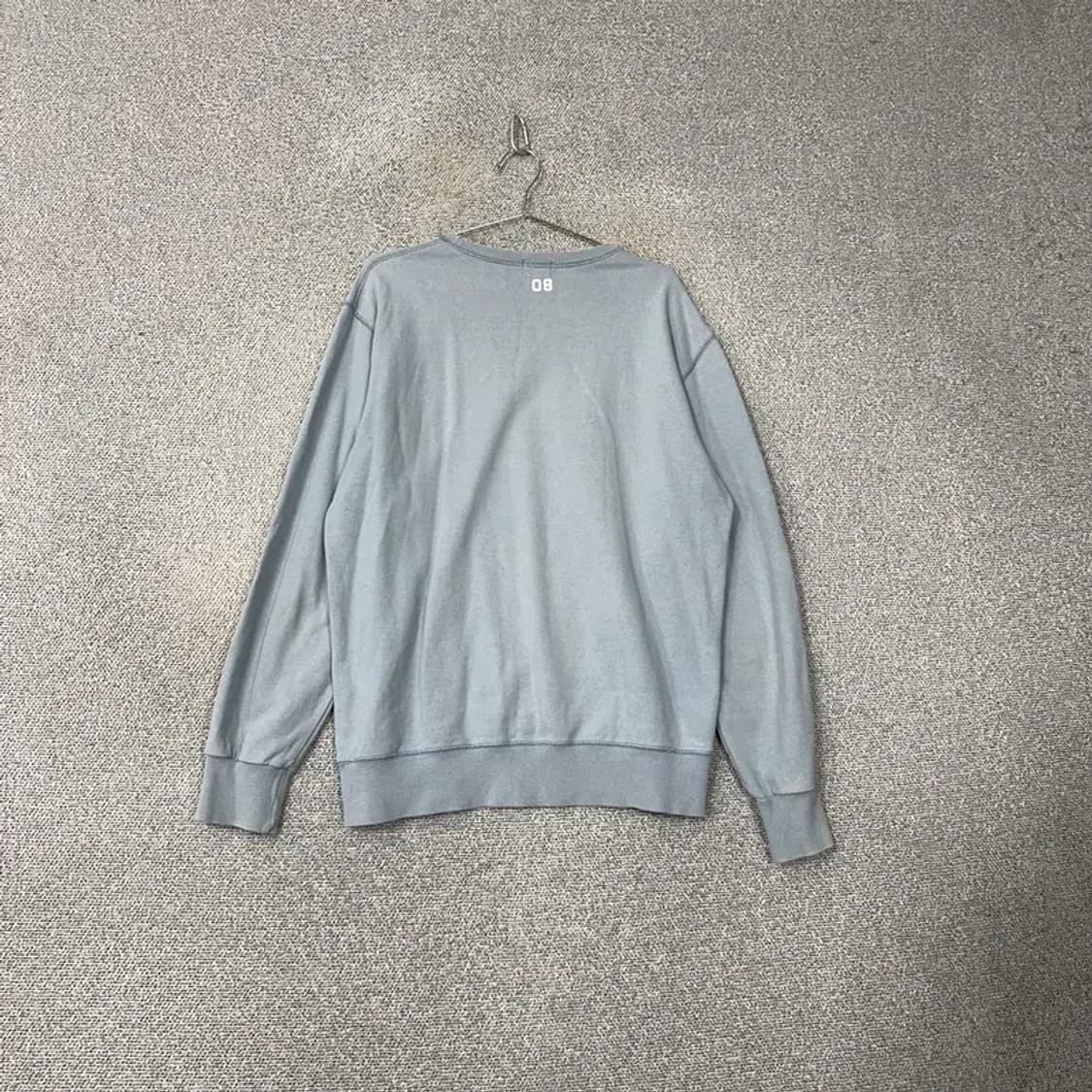 커버낫 소라 피그먼트 오버핏 맨투맨 XL 상품이미지2