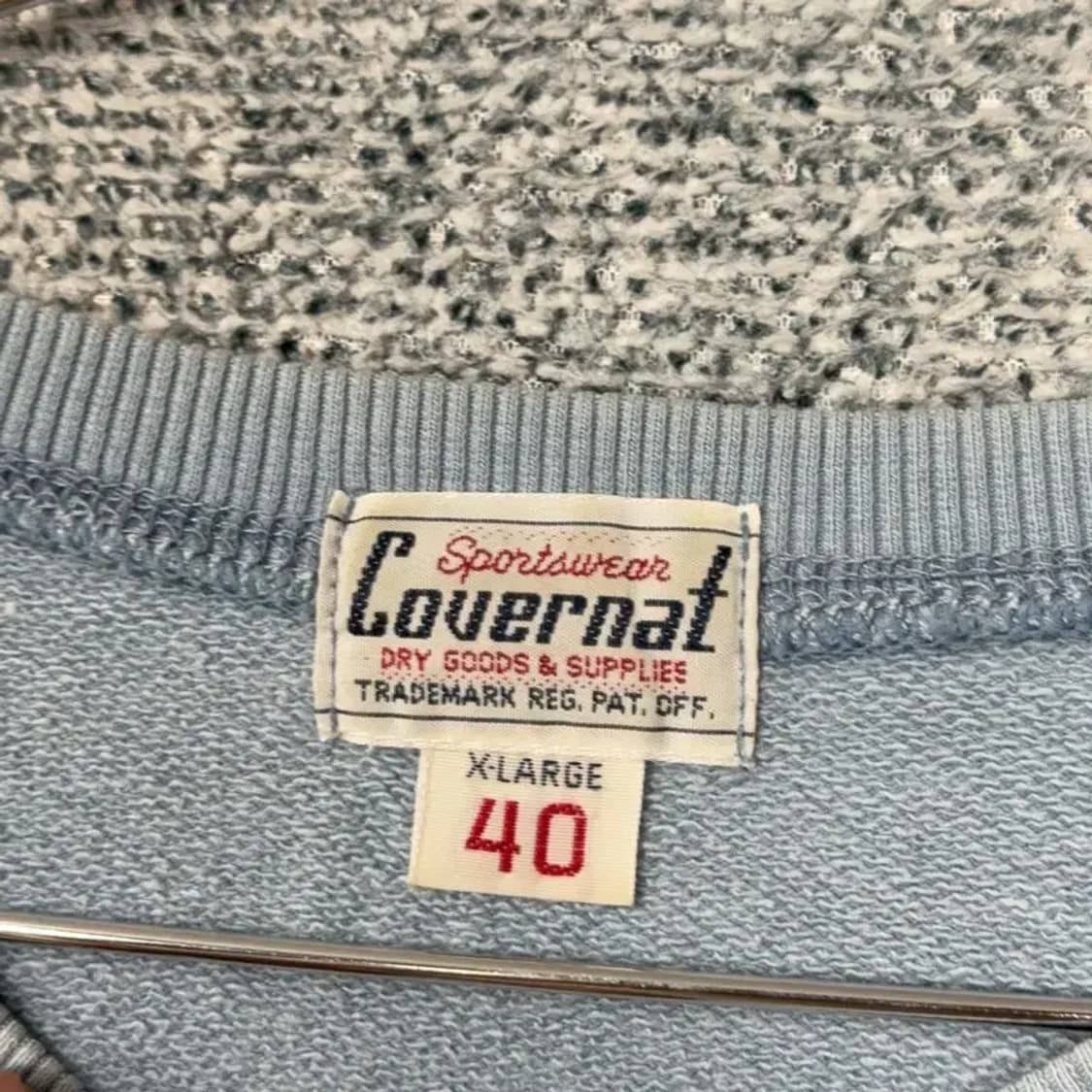 커버낫 소라 피그먼트 오버핏 맨투맨 XL 상품이미지3