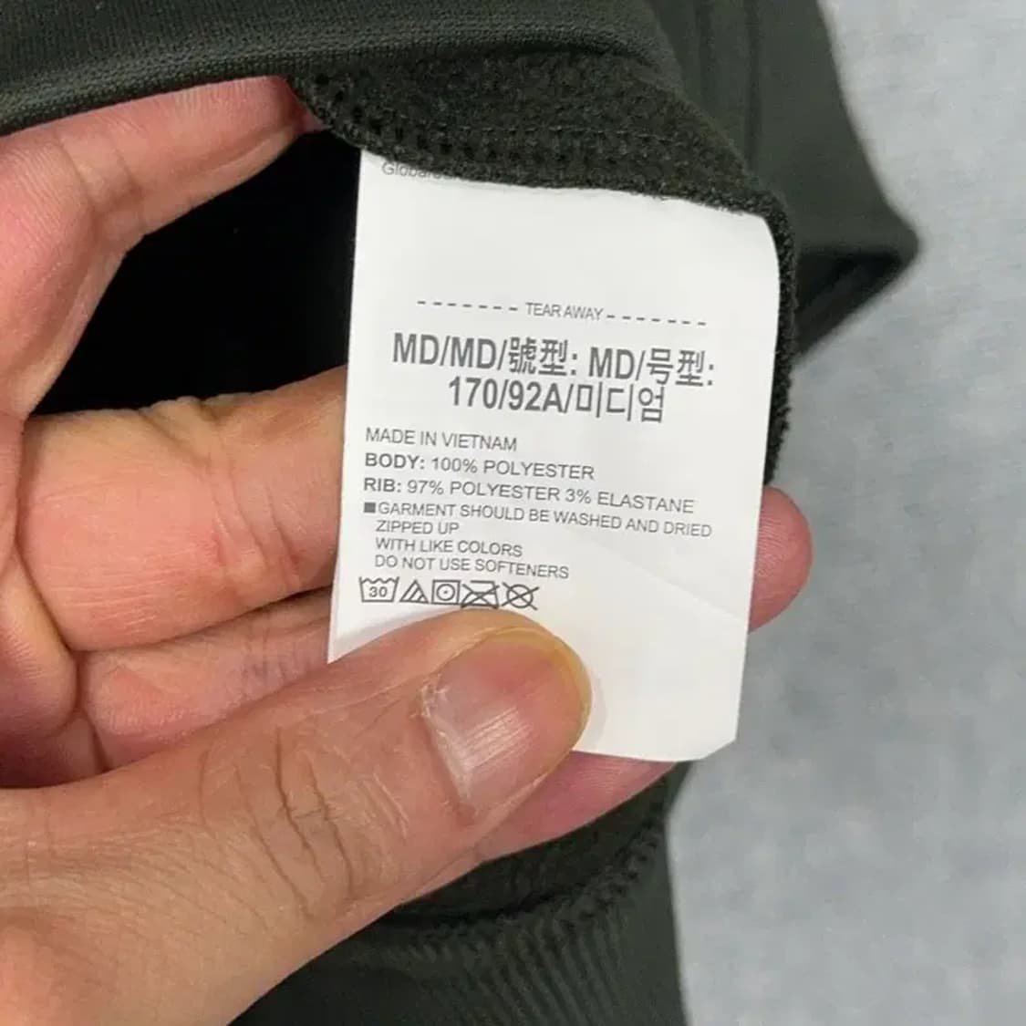 언더아머 카키 기능성 후드집업 M 상품이미지4