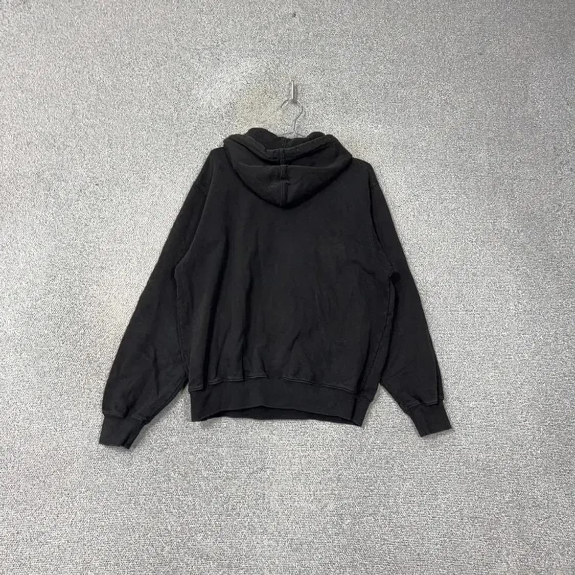 디스이즈네버댓 스펠로고 블랙 오버핏 후드티 M 상품이미지2