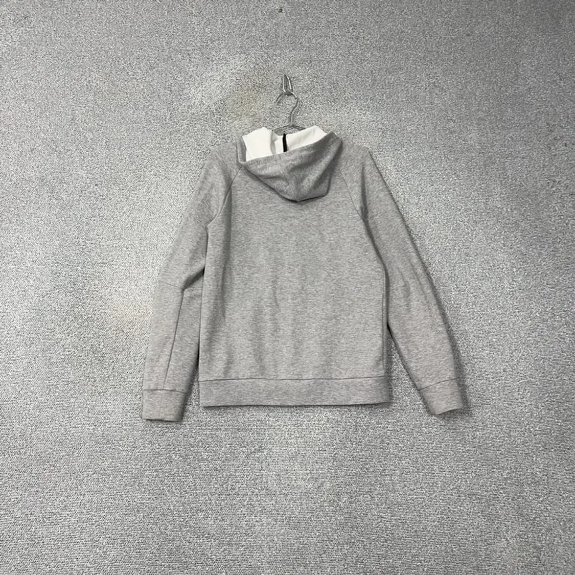 아디다스 박스로고 그레이 기능성 후드집업 M 상품이미지2