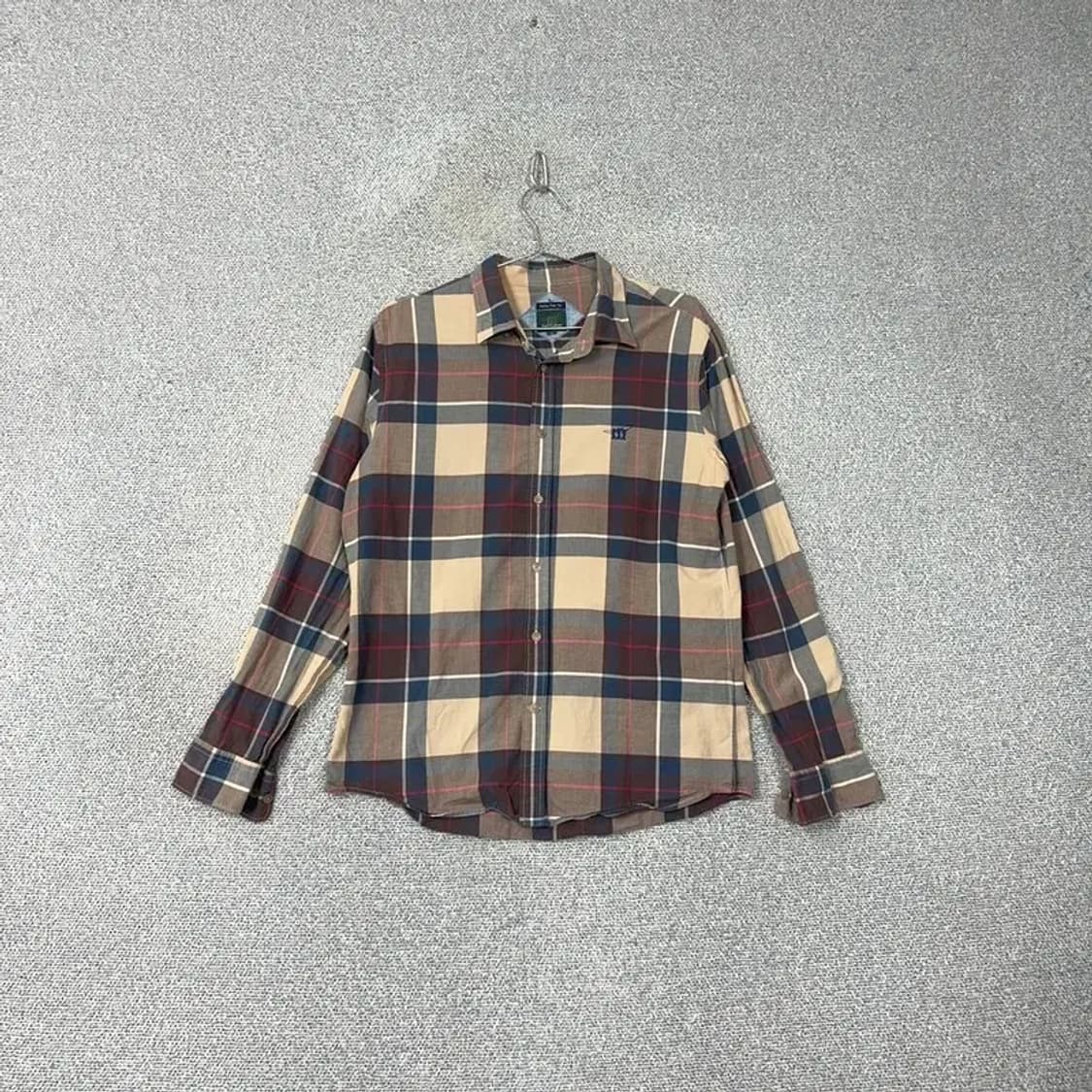 헨리코튼 캐주얼 로고 체크셔츠 105 상품이미지1