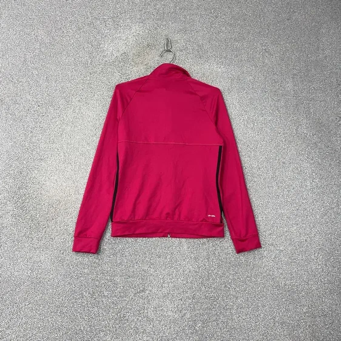 아디다스 로고 핑크 기능성 집업 저지 XS 상품이미지2