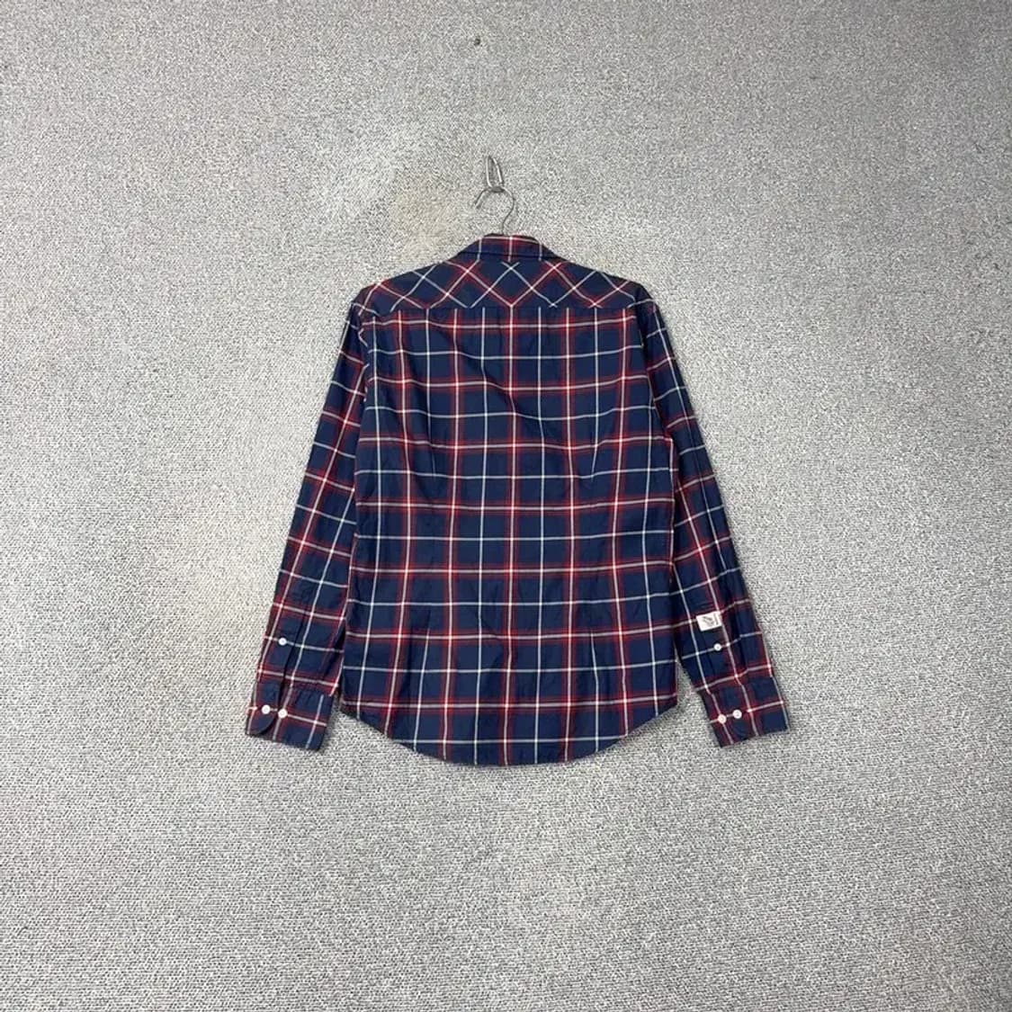 빈폴 로고 슬림핏 남성 체크셔츠 95 상품이미지2