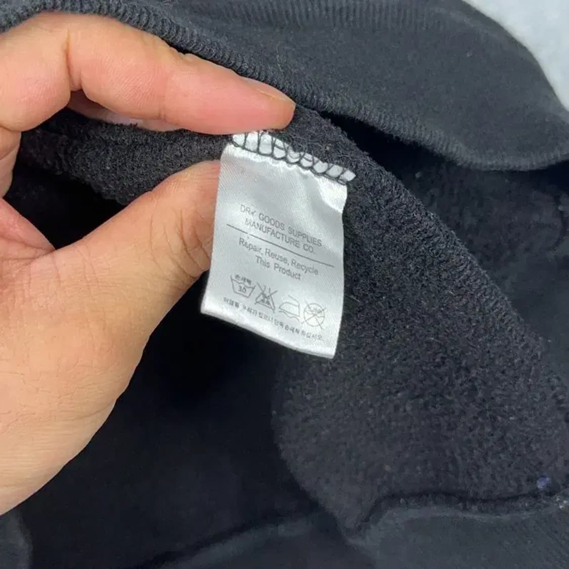 무아무아 스펠로고 오버핏 후드티 2 상품이미지4