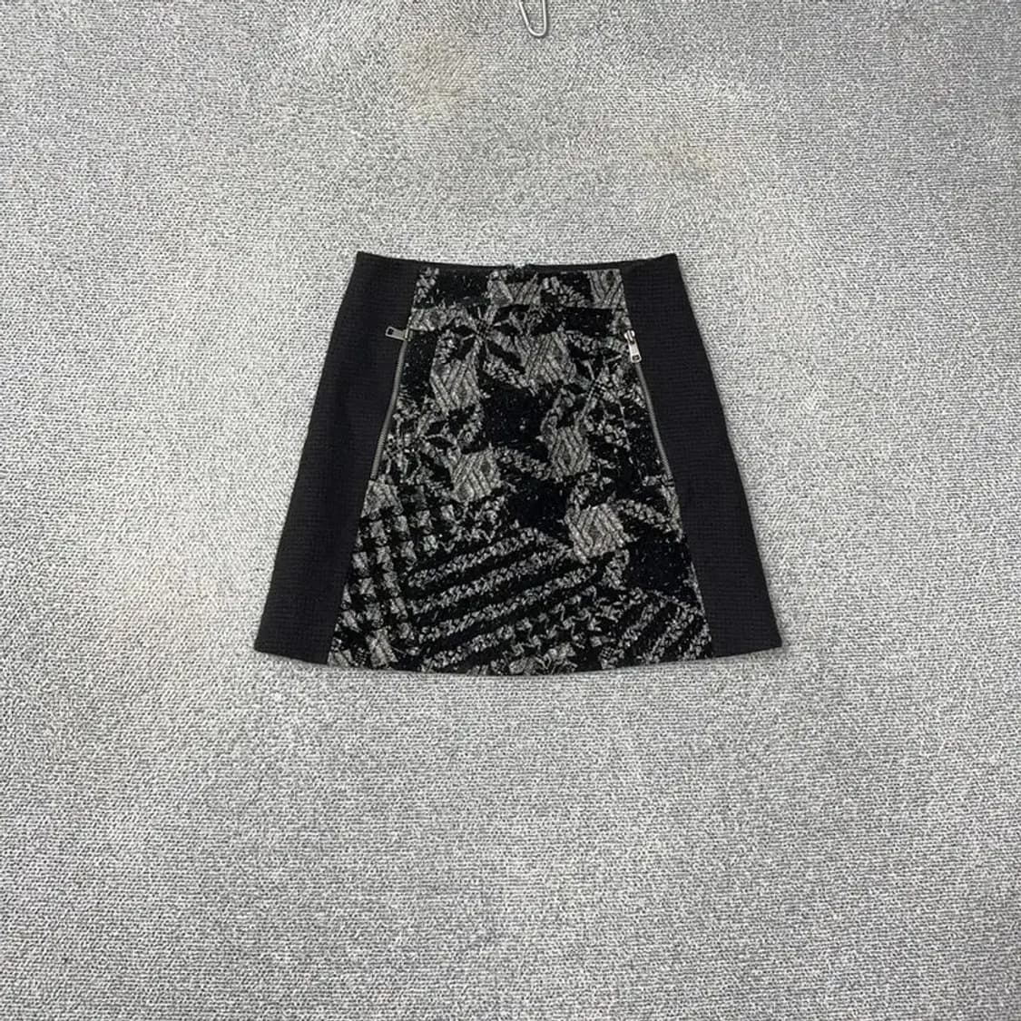 SJSJ 패턴 울 스커트 64-94 상품이미지1