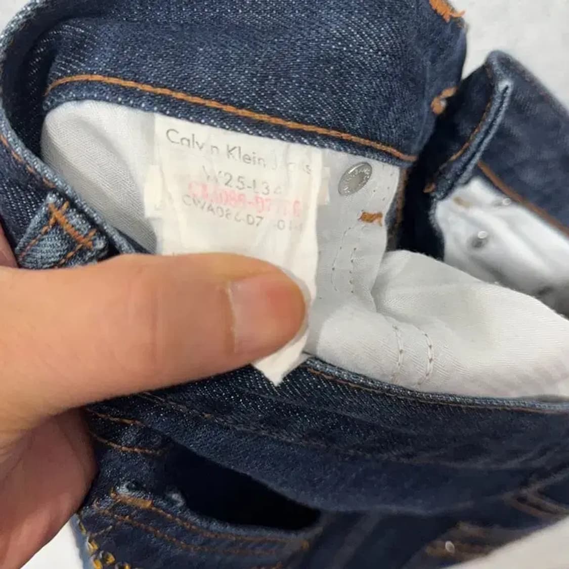 캘빈클라인 여성 부츠컷 데님팬츠 25 34 상품이미지5