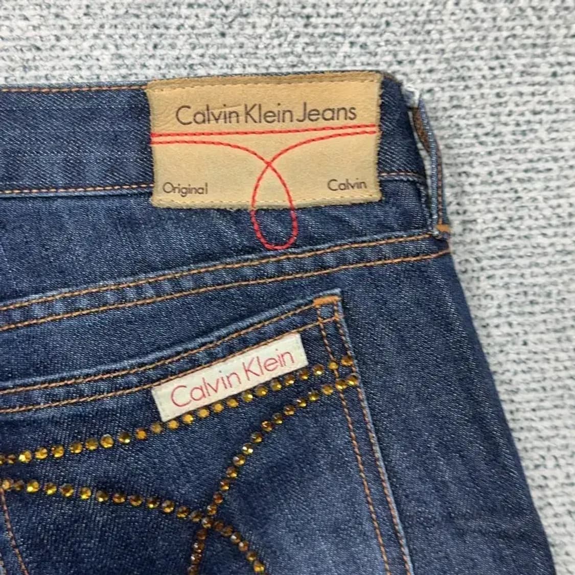 캘빈클라인 여성 부츠컷 데님팬츠 25 34 상품이미지7