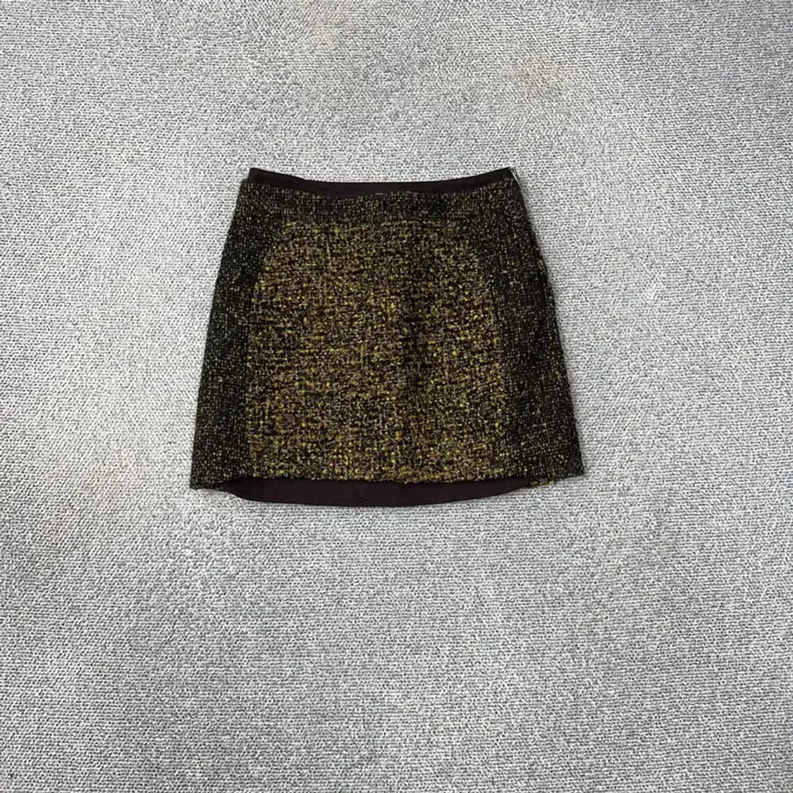 SJSJ 카키 트위드 스커트 61-90 상품이미지2