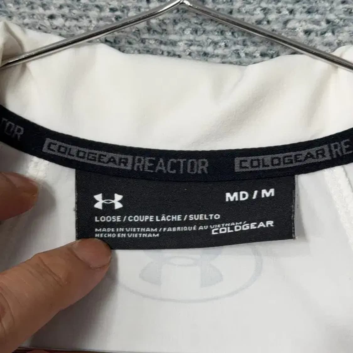 언더아머 콜드기어 기능성 집업 저지 M 상품이미지3
