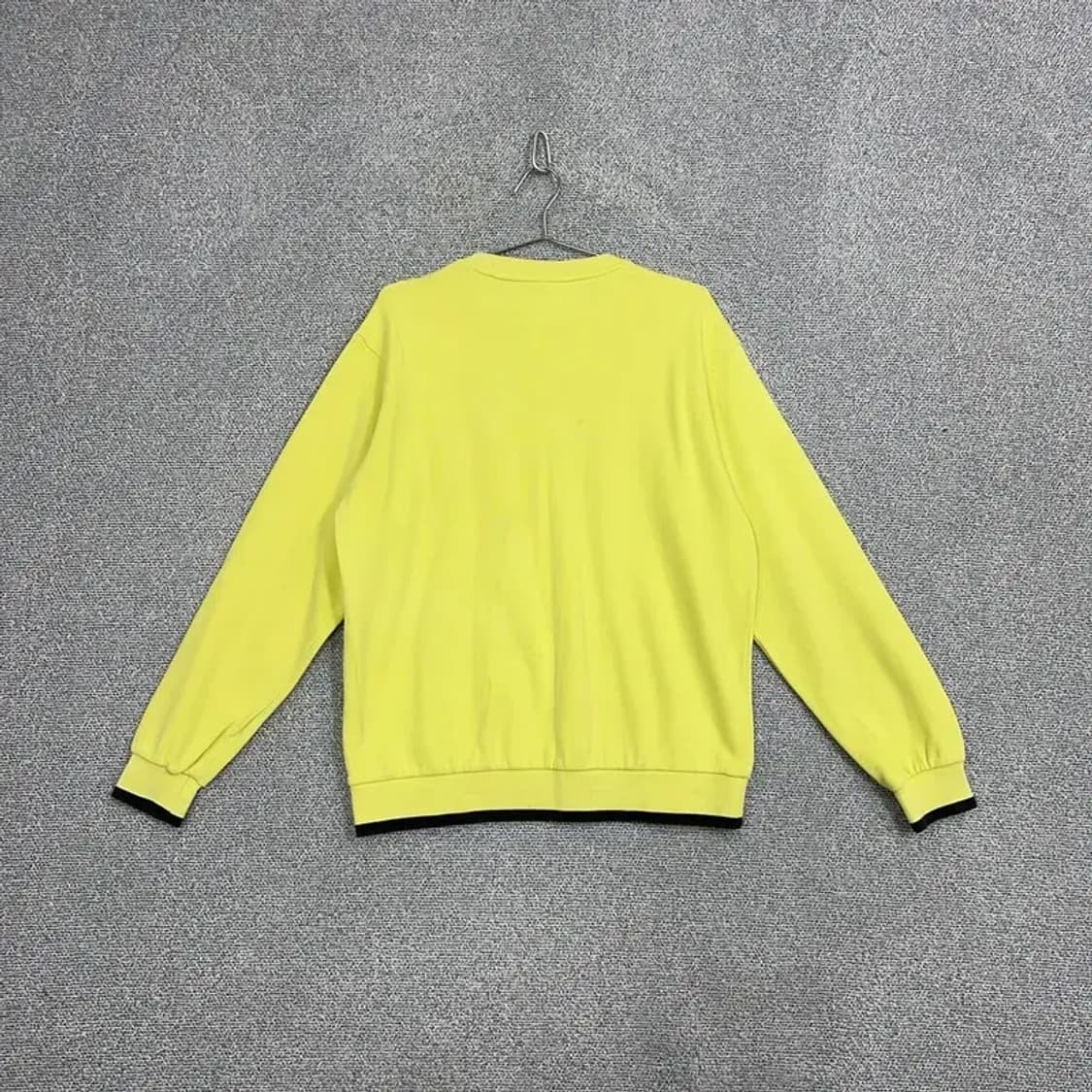 푸마 로고 형광 오버핏 맨투맨 S 상품이미지2