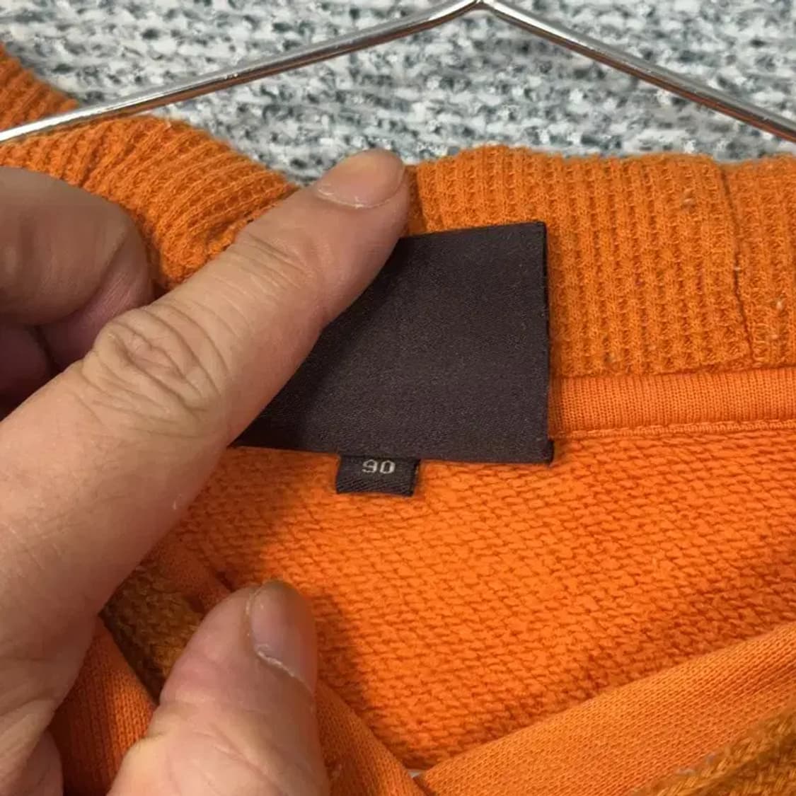 MLB 엠엘비 오렌지 후드티 90 상품이미지4