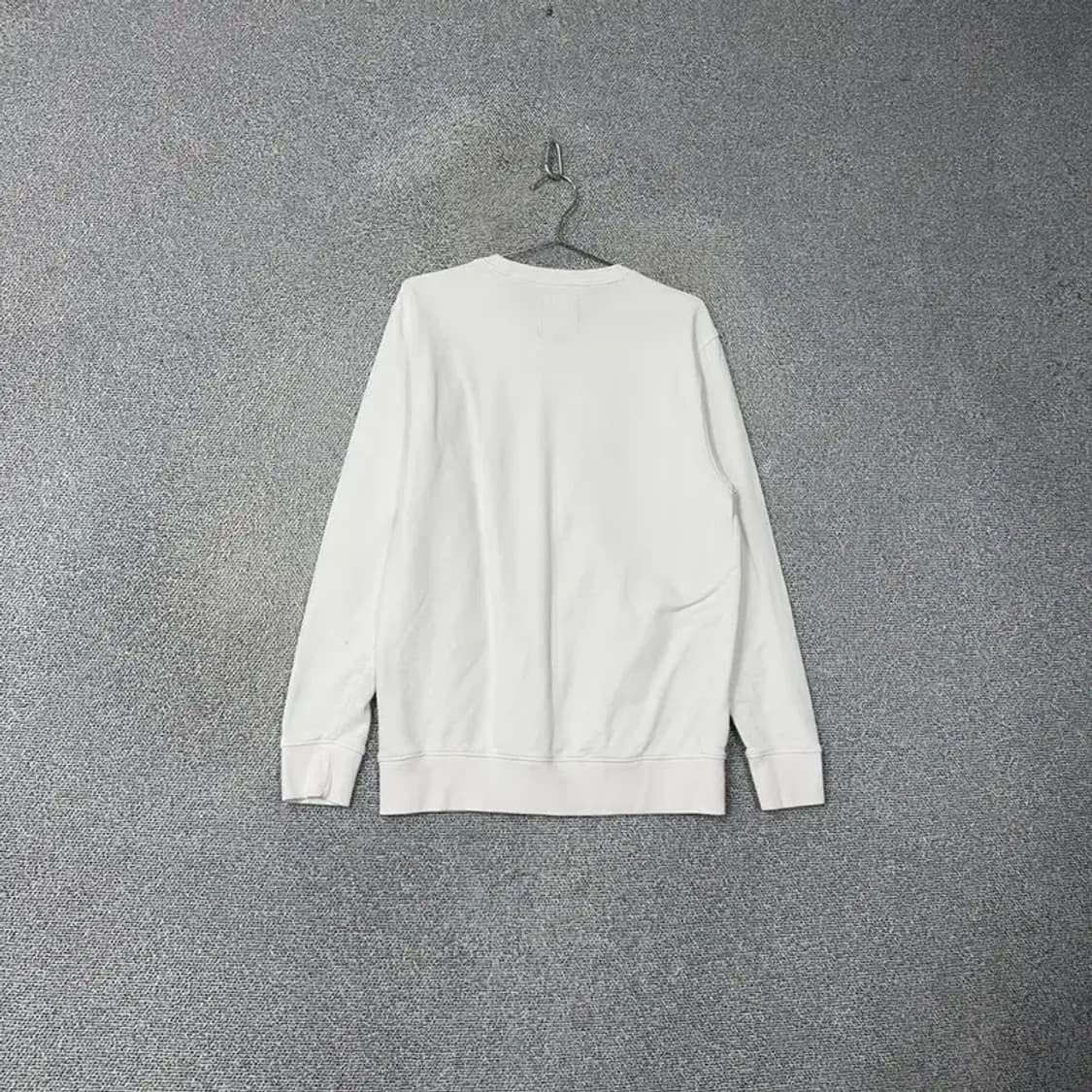 반스 프린팅 화이트 맨투맨 M 상품이미지2