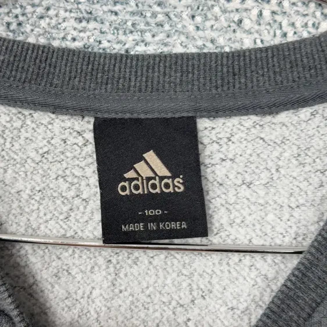 아디다스 그레이 맨투맨 100 상품이미지3
