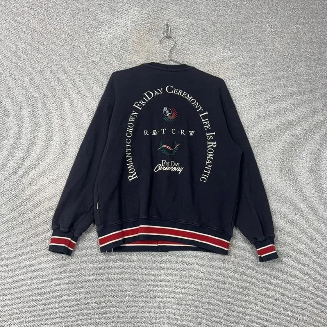 로맨틱크라운 단가라 자수 코튼 자켓 S 상품이미지2