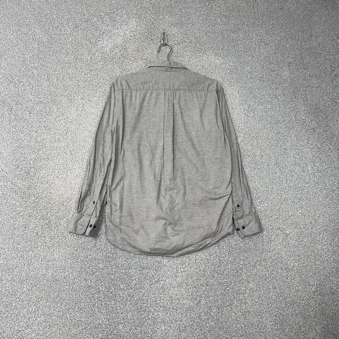 유니클로 라이트 그레이 린넨 셔츠 M 상품이미지2