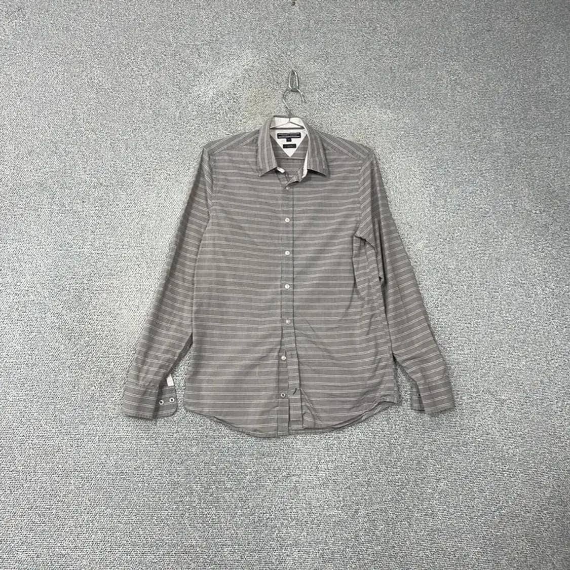 타미힐피거 스트라이프 캐주얼 셔츠 M 상품이미지1