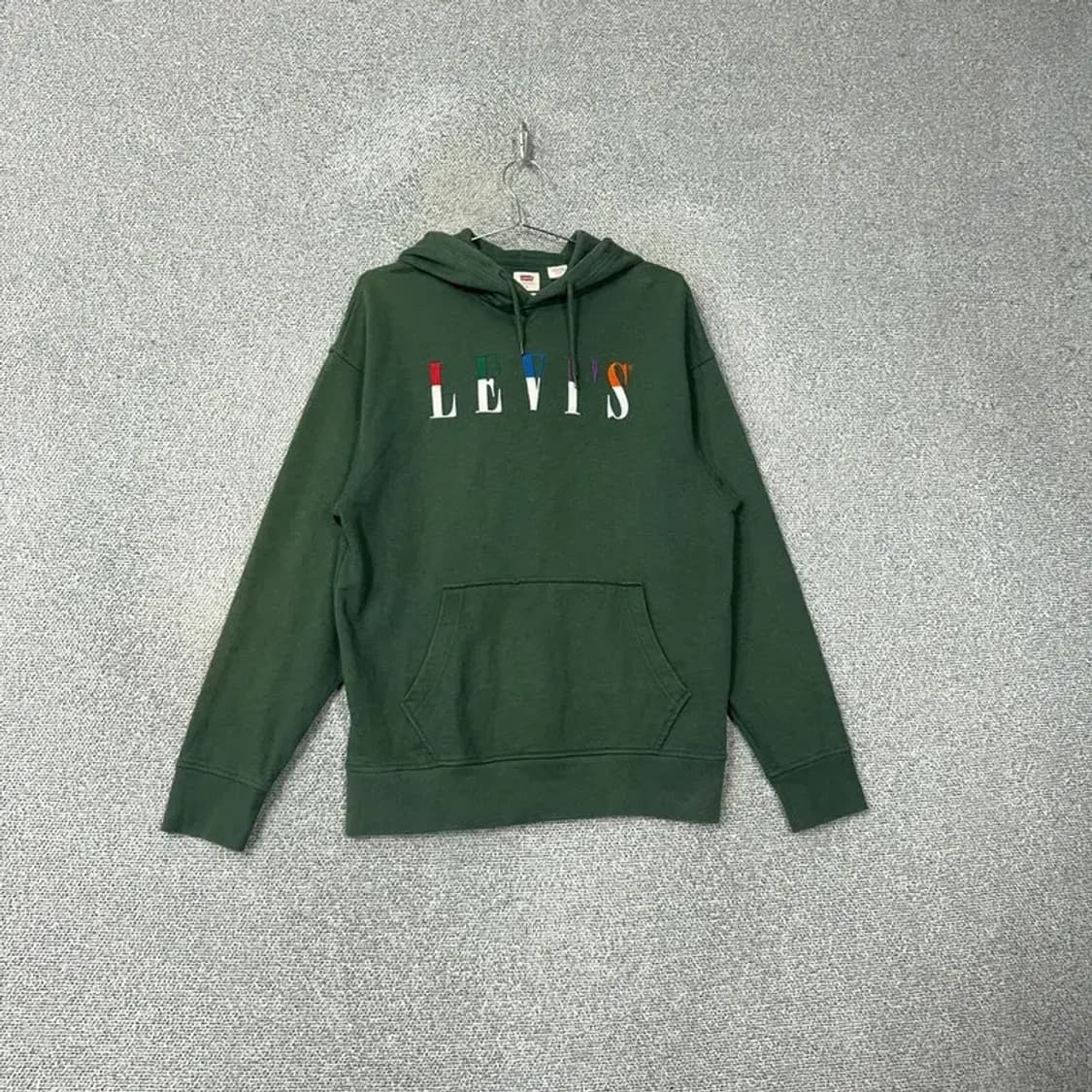 리바이스 캐주얼 스펠로고 후드티 S 상품이미지1