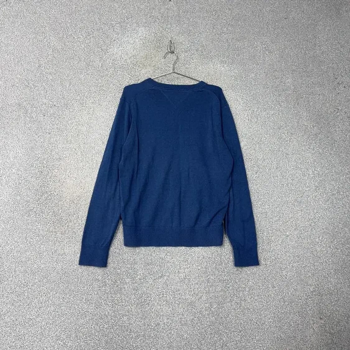 타미힐피거 네이비 로고 코튼 니트 M 상품이미지2