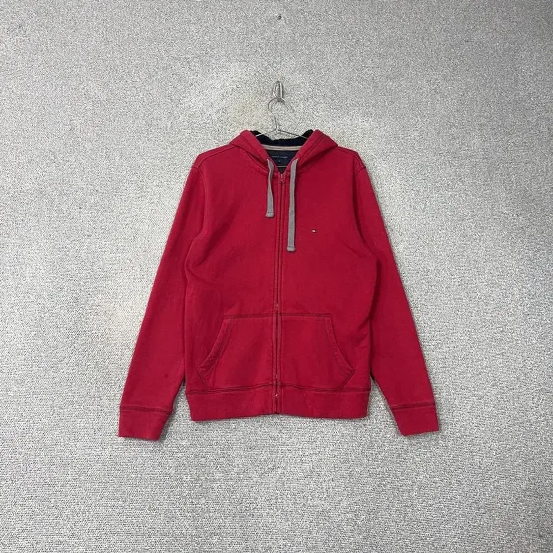 타미힐피거 레드 후드티 M 상품이미지1