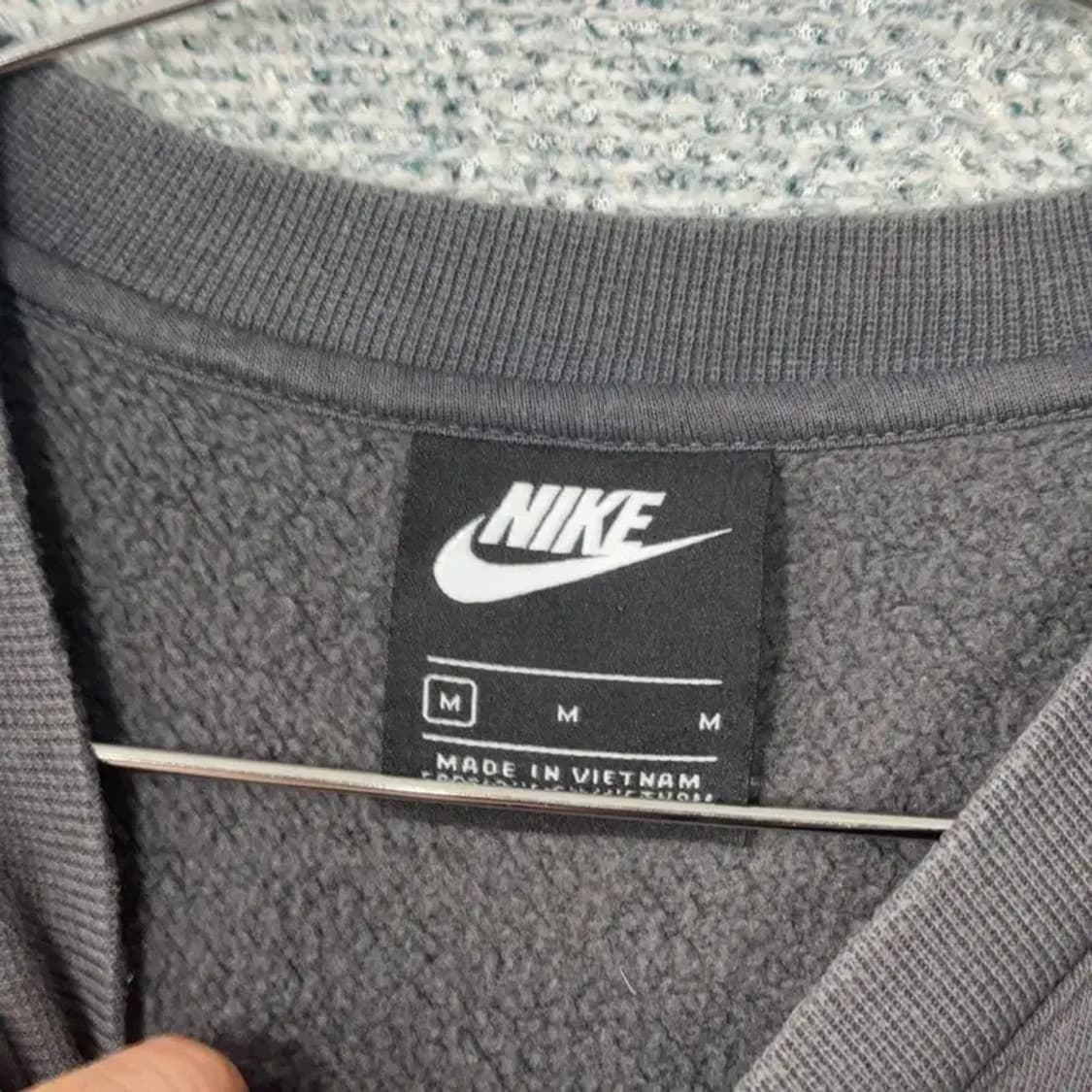 나이키 그레이 로고 맨투맨 M 상품이미지3