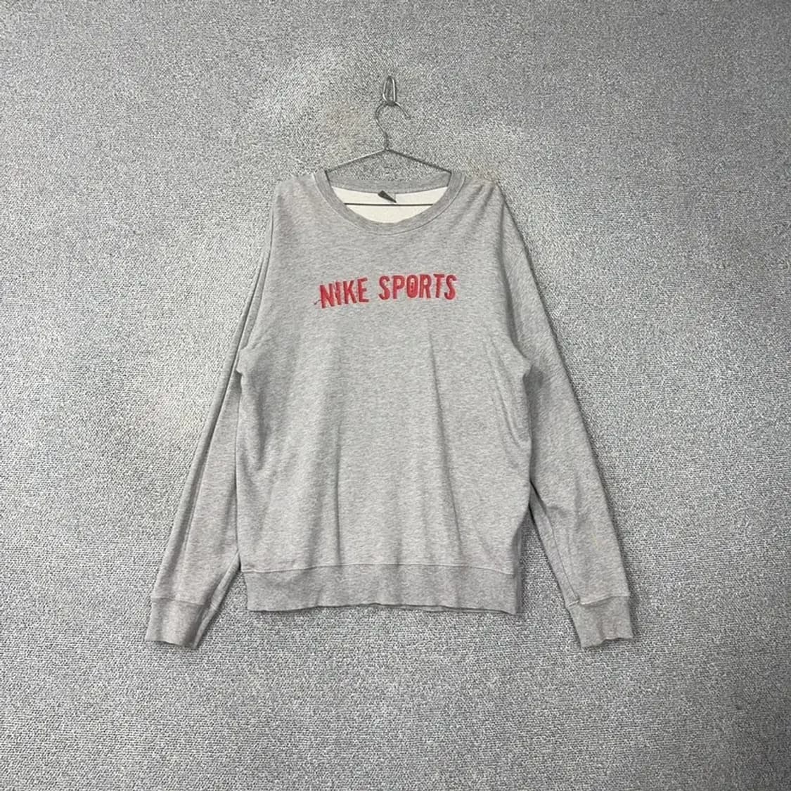 나이키 스포츠 로고 코튼 맨투맨 XL 상품이미지1