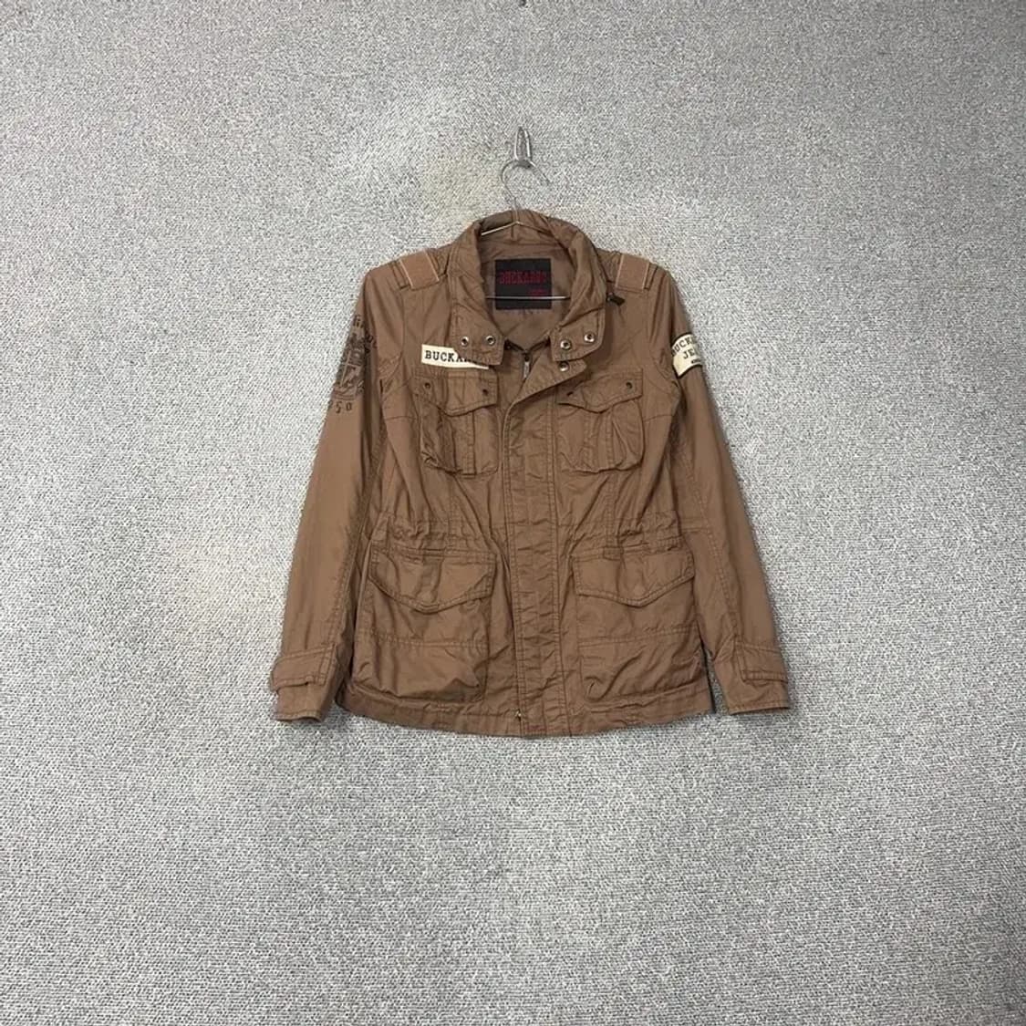 버커루 빈티지 브라운 필드 야상 자켓 S 상품이미지1
