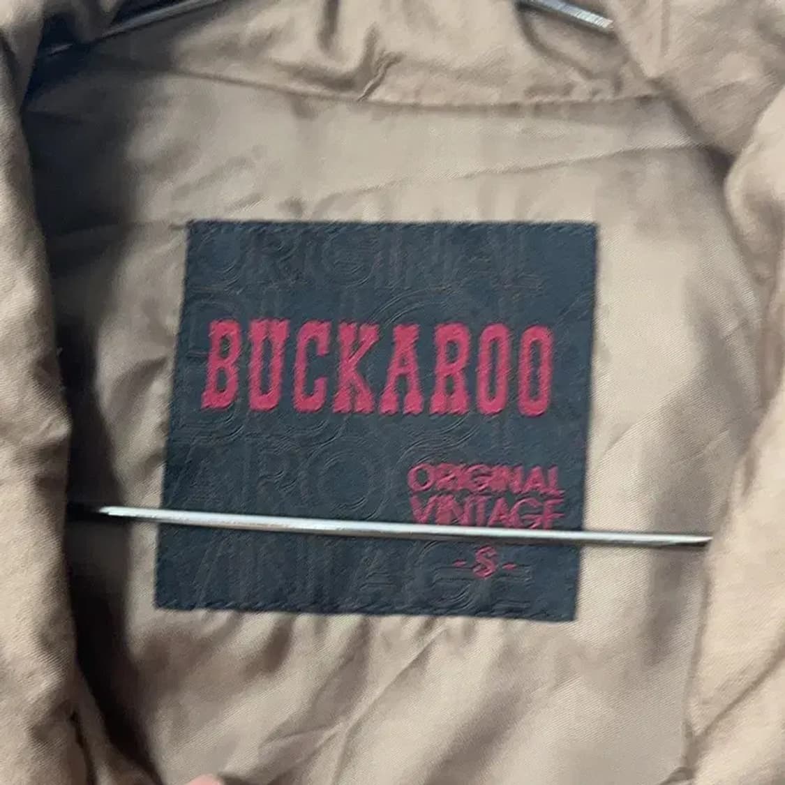 버커루 빈티지 브라운 필드 야상 자켓 S 상품이미지3