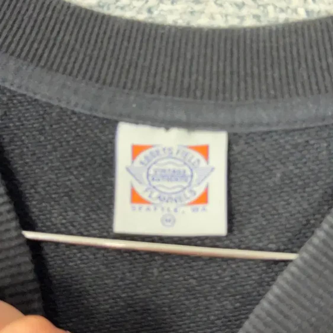 이벳필드 심플 로고 캐주얼 맨투맨 M 상품이미지3