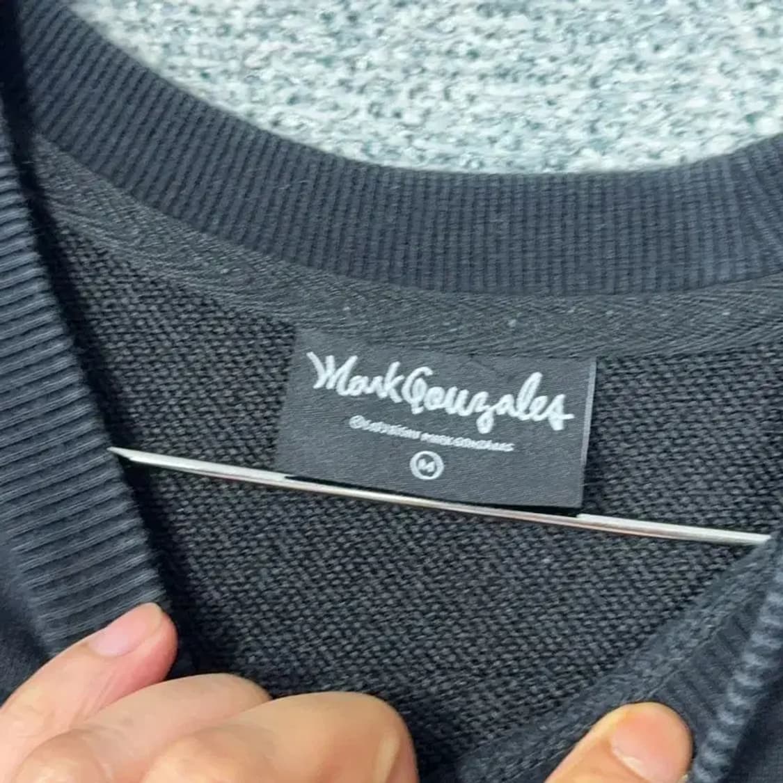 마크곤잘레스 스펠로고 오버핏 맨투맨 M 상품이미지3