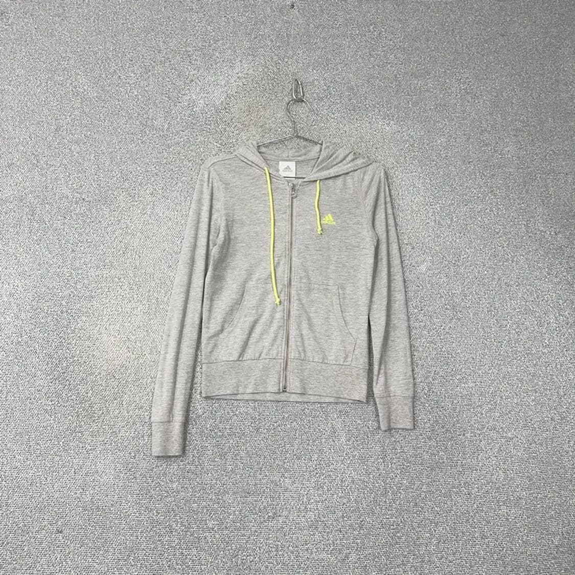 아디다스 캐주얼 로고 후드집업 S 상품이미지1