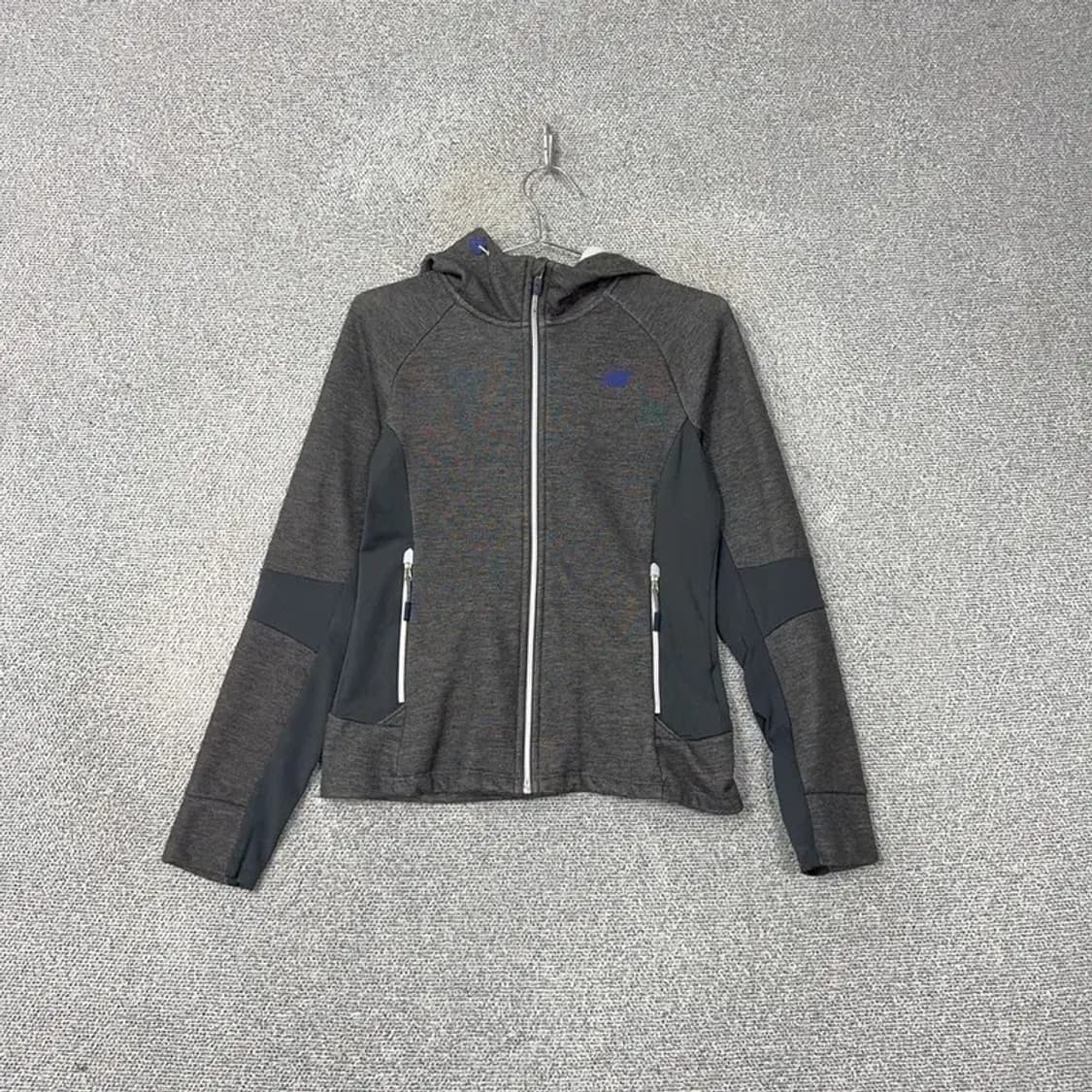 뉴발란스 그레이 기능성 후드집업 90 상품이미지1