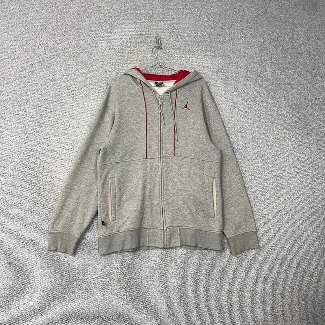 조던 점프맨 로고 오버핏 후드집업 S 상품이미지1