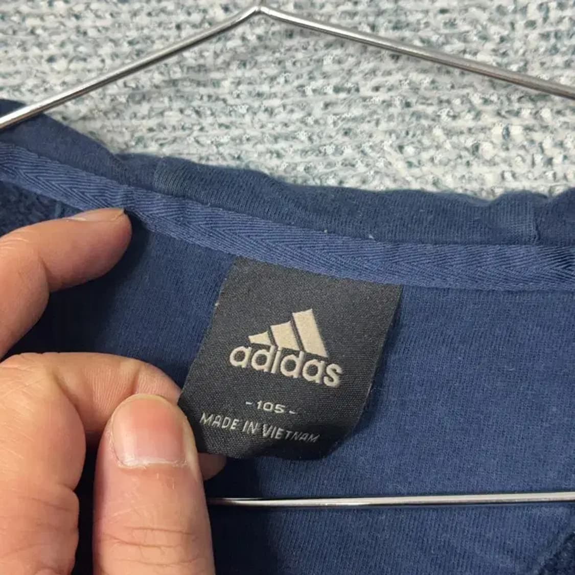 아디다스 빅 스펠로고 후드집업 105 상품이미지3