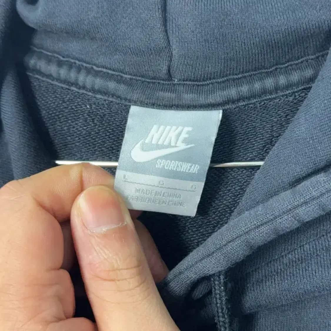 나이키 글로리 프린팅 로고 후드티 L 상품이미지3