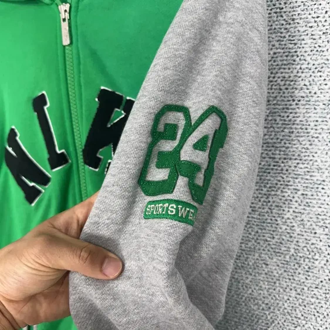 나이키 빈티지 Y2K 나그랑 후드집업 L 상품이미지4