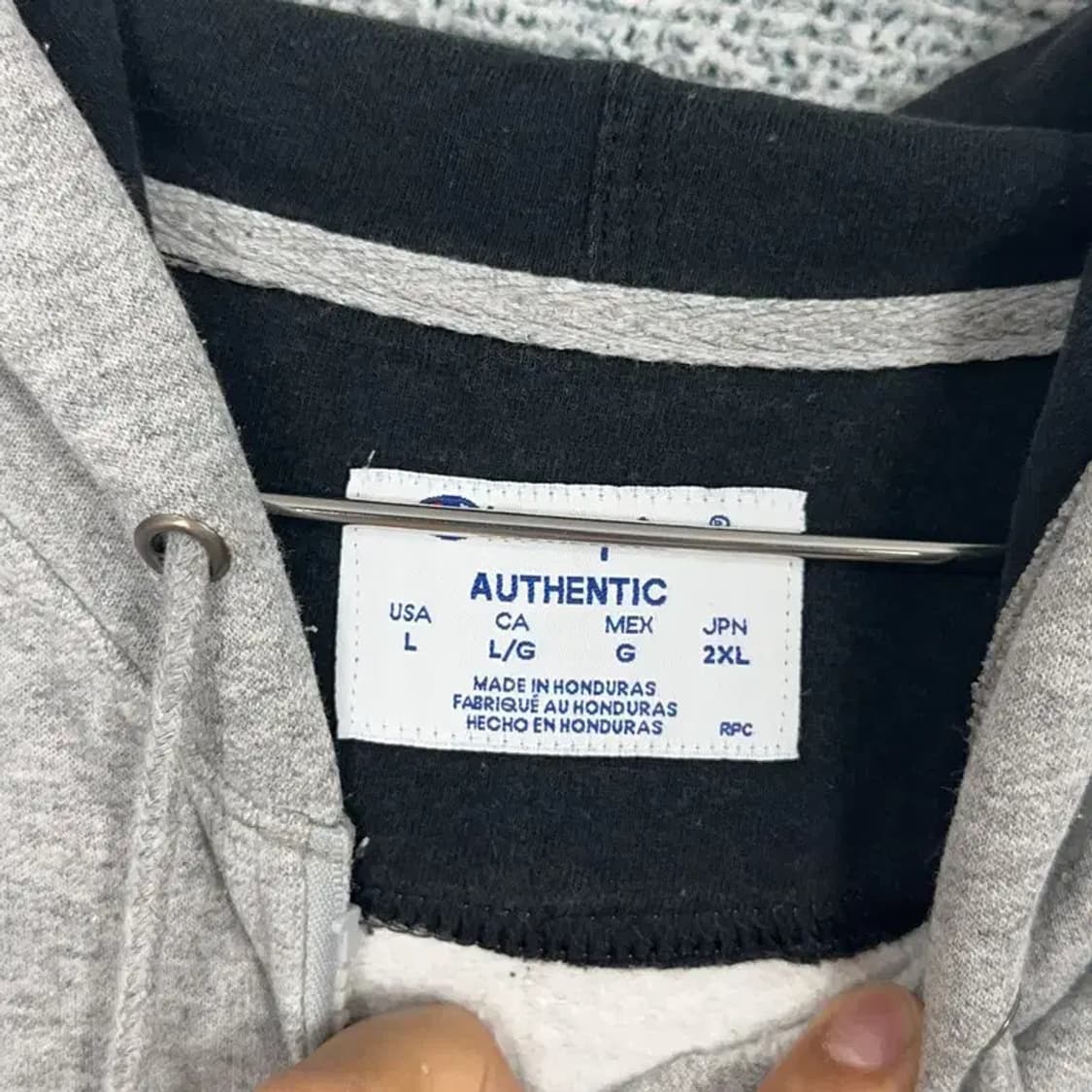 챔피온 캐주얼 오버핏 후드집업 L 상품이미지3