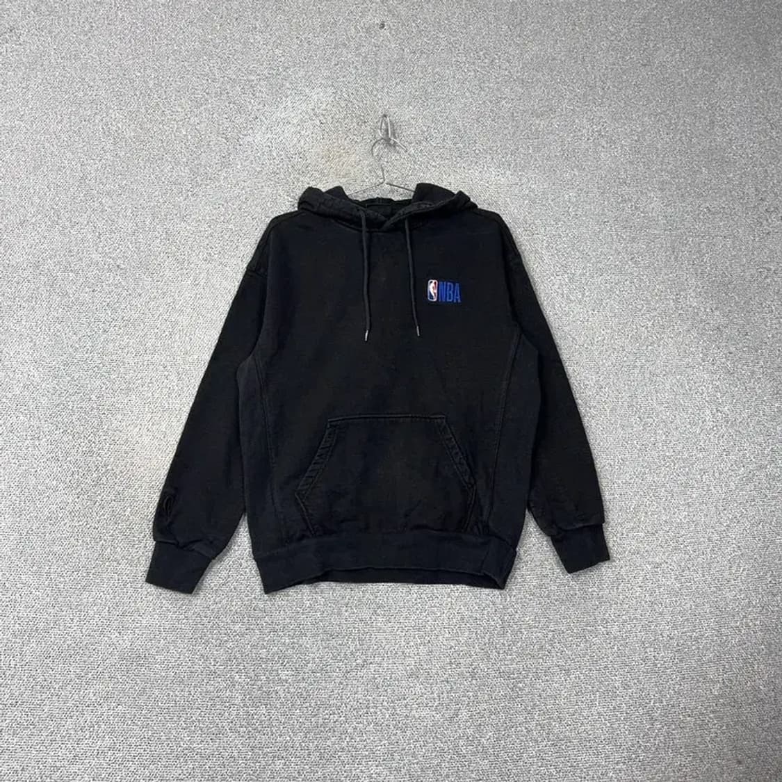 NBA 자수 로고 블랙 후드티 M 상품이미지1