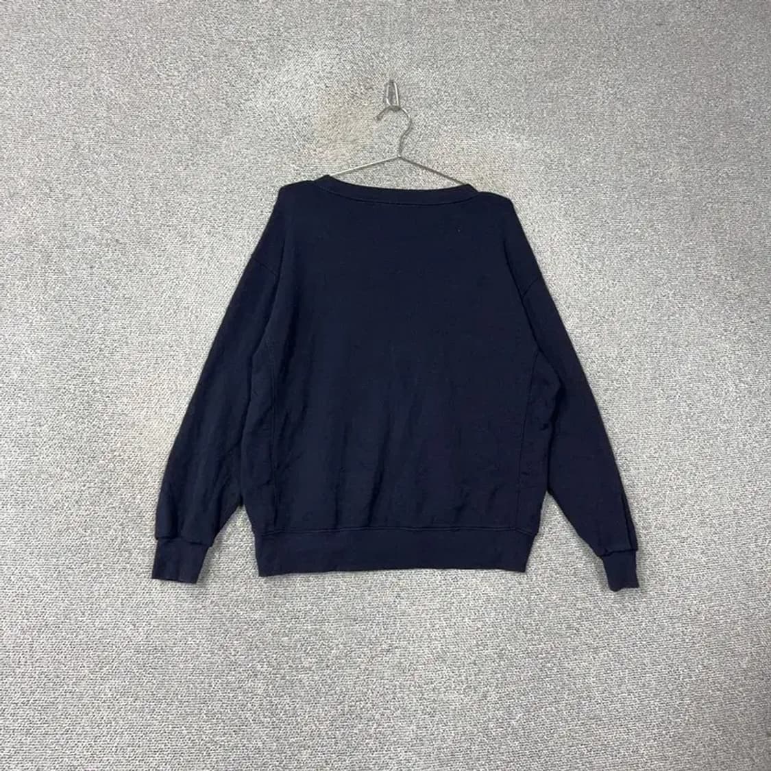 지프 프린팅 네이비 후드티 FREE 상품이미지2